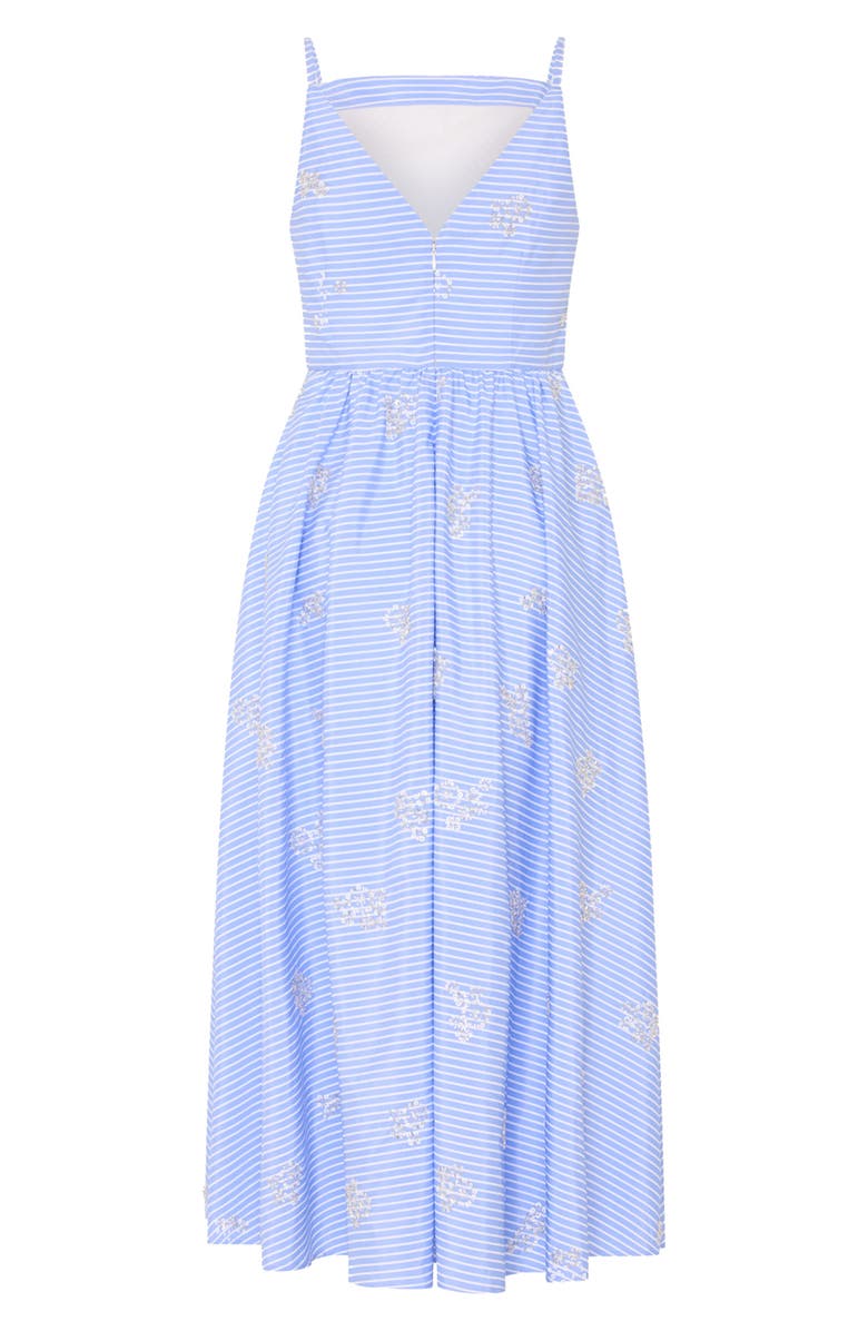 Milly Emily Beaded A-Line Dress, Alternate, color, 