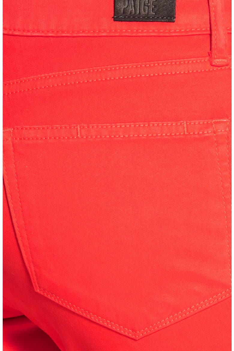 Denim 'Verdugo' Ultra Skinny Jeans, Alternate, color, FLIRT RED