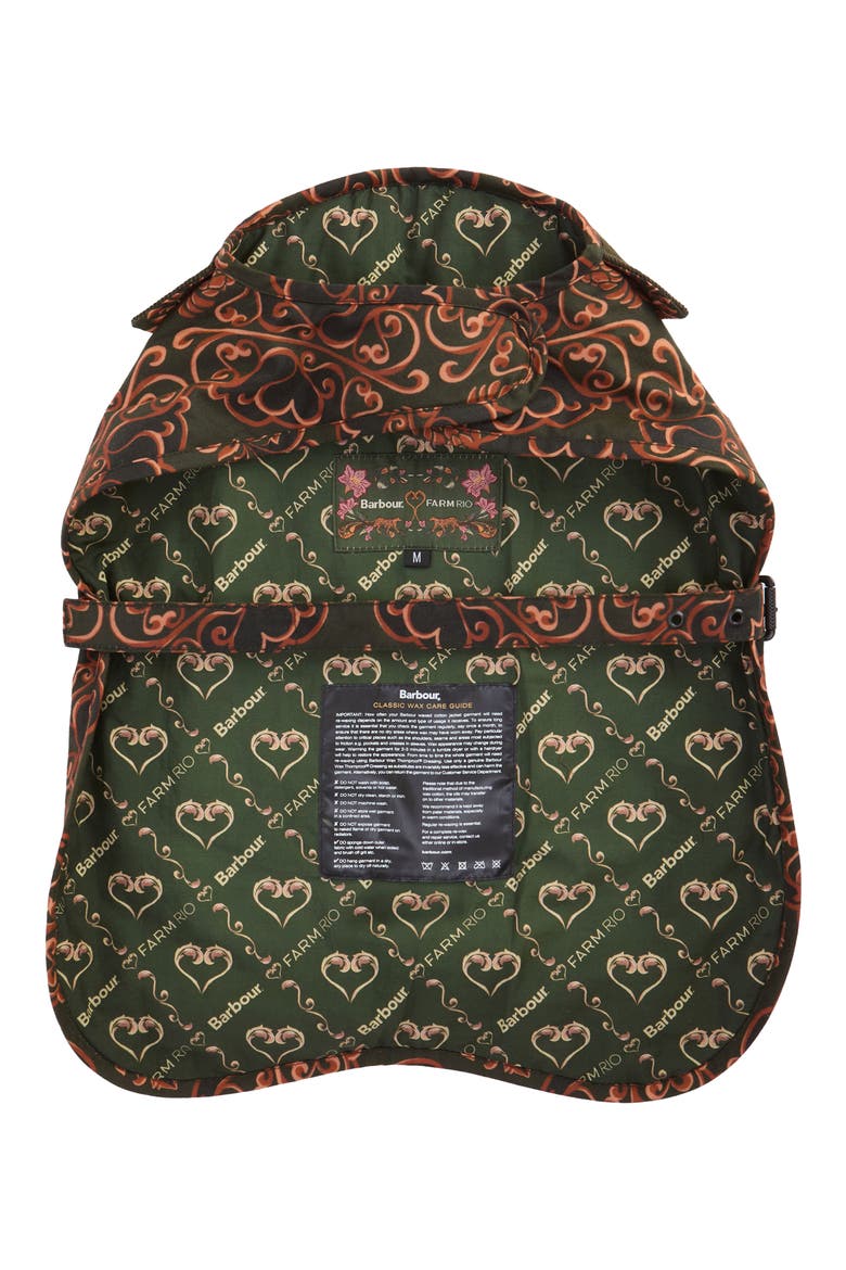 Pineapple Waxed Cotton Dog Coat, Main, color, PINEAPPLE