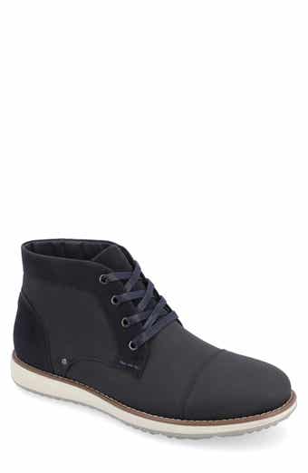 VANCE CO Austin Cap Toe Chukka Boot - Wide Width