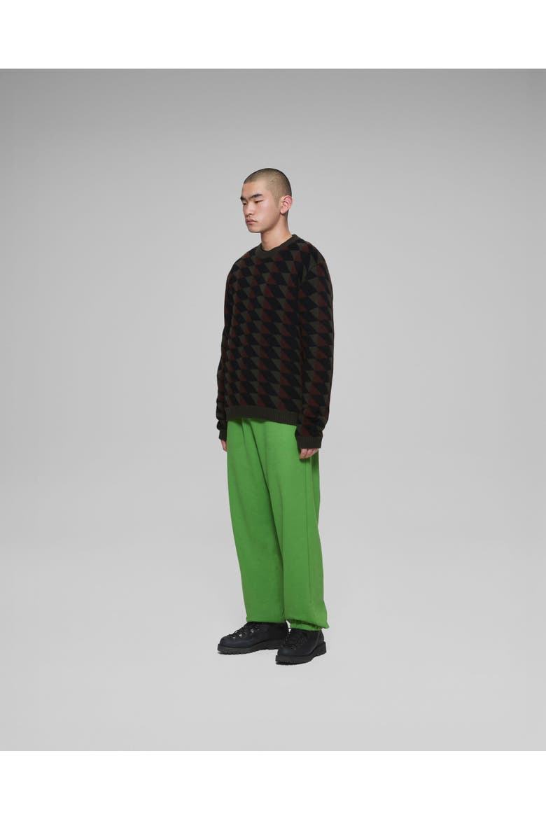 Tessellated Sweater, Alternate, color, Green