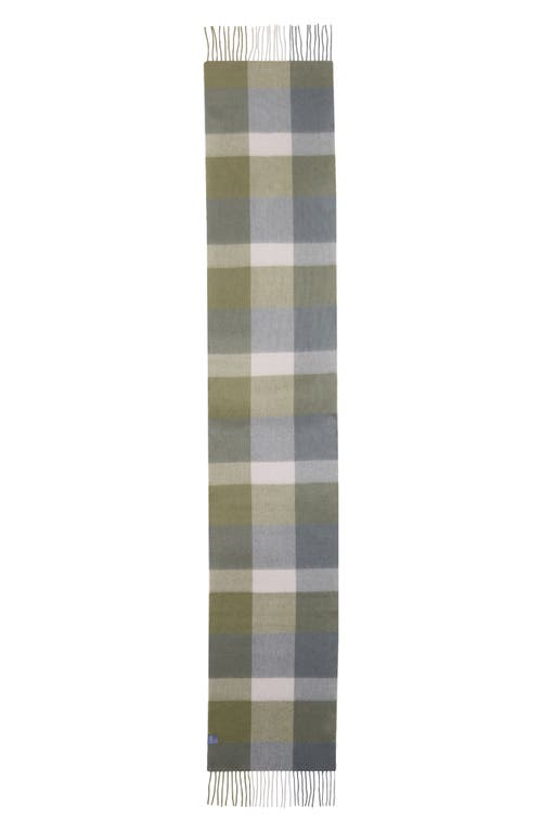 Lost Pattern Plaid Cashmere Scarf In Multi