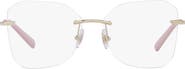 Tiffany & Co. 55mm Rimless Irregular Optical Glasses