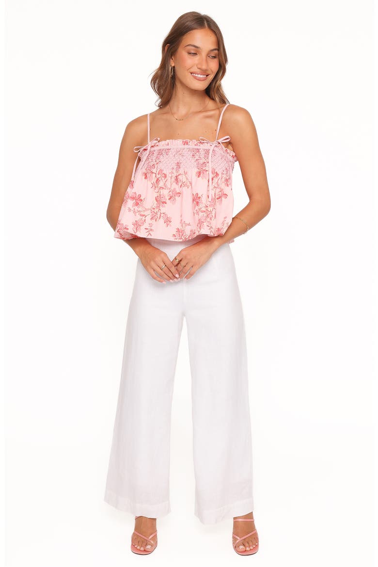 Cosima Floral Print Camisole, Alternate, color, ROSE PINK FLORAL