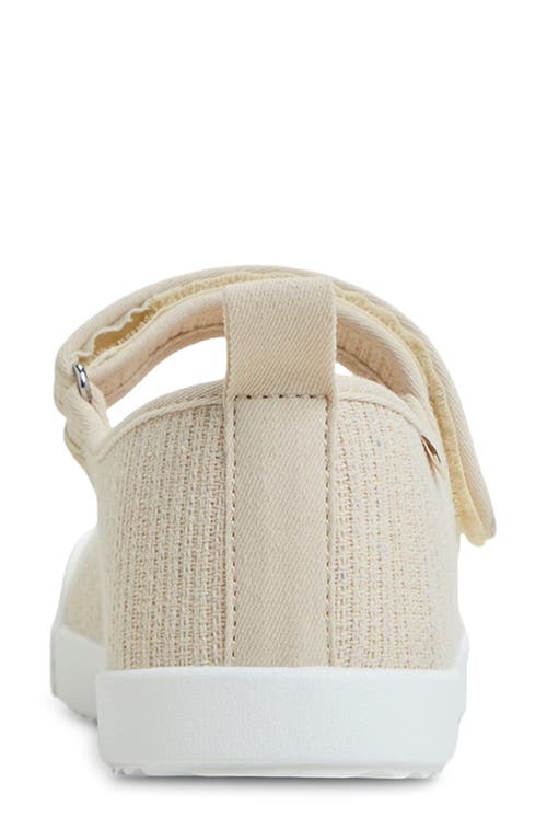 Roxy Sunfari Mary Jane Sneaker In Cream