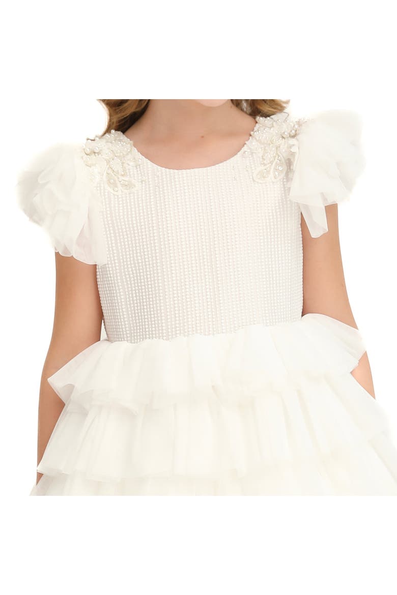 Elrose Dress, Alternate, color, White