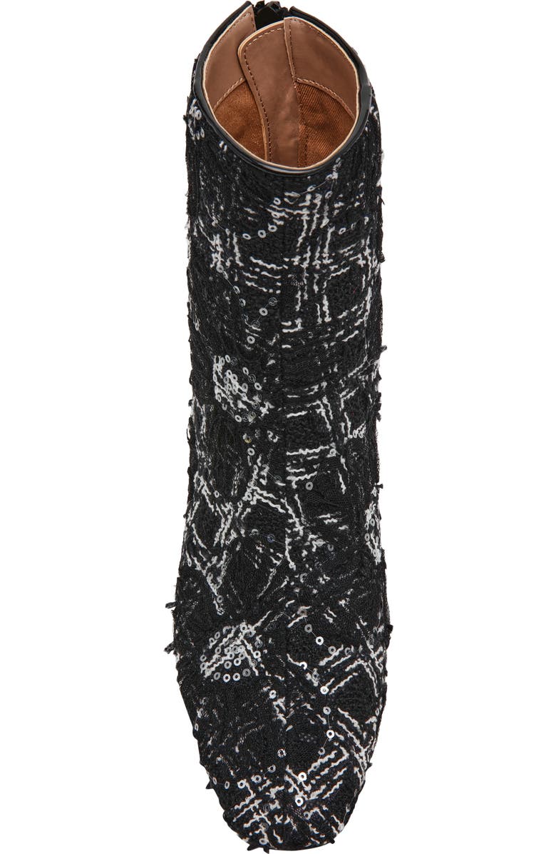 Betsey Johnson Stevie Bootie, Alternate, color, Black Multi