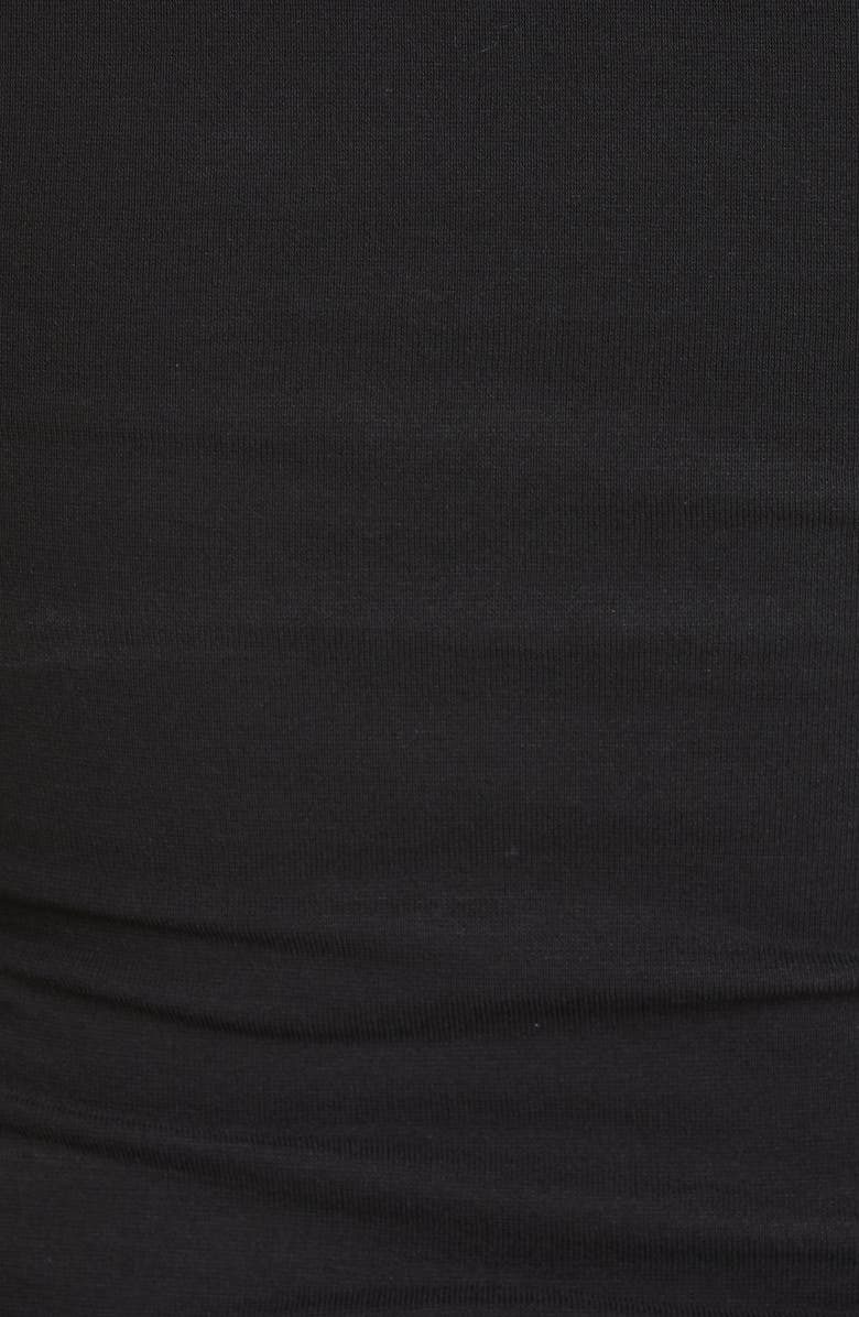 Khaite The Lili Draped Off the Shoulder Stretch Cotton Bodysuit, Alternate, color,