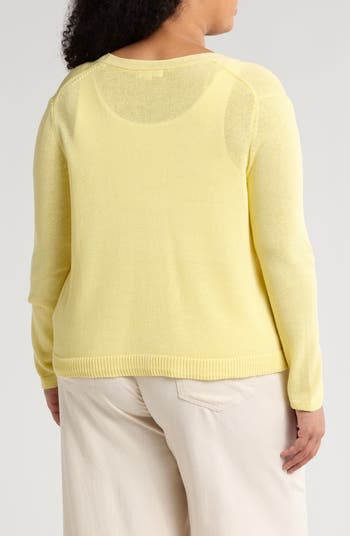 V-Neck Button Front Cardigan