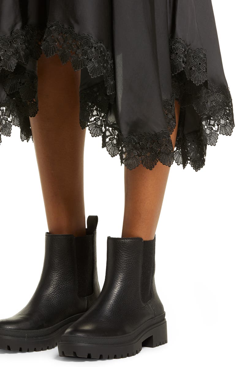 Amy Lynn Dorset Lace Hem Skirt, Alternate, color, 