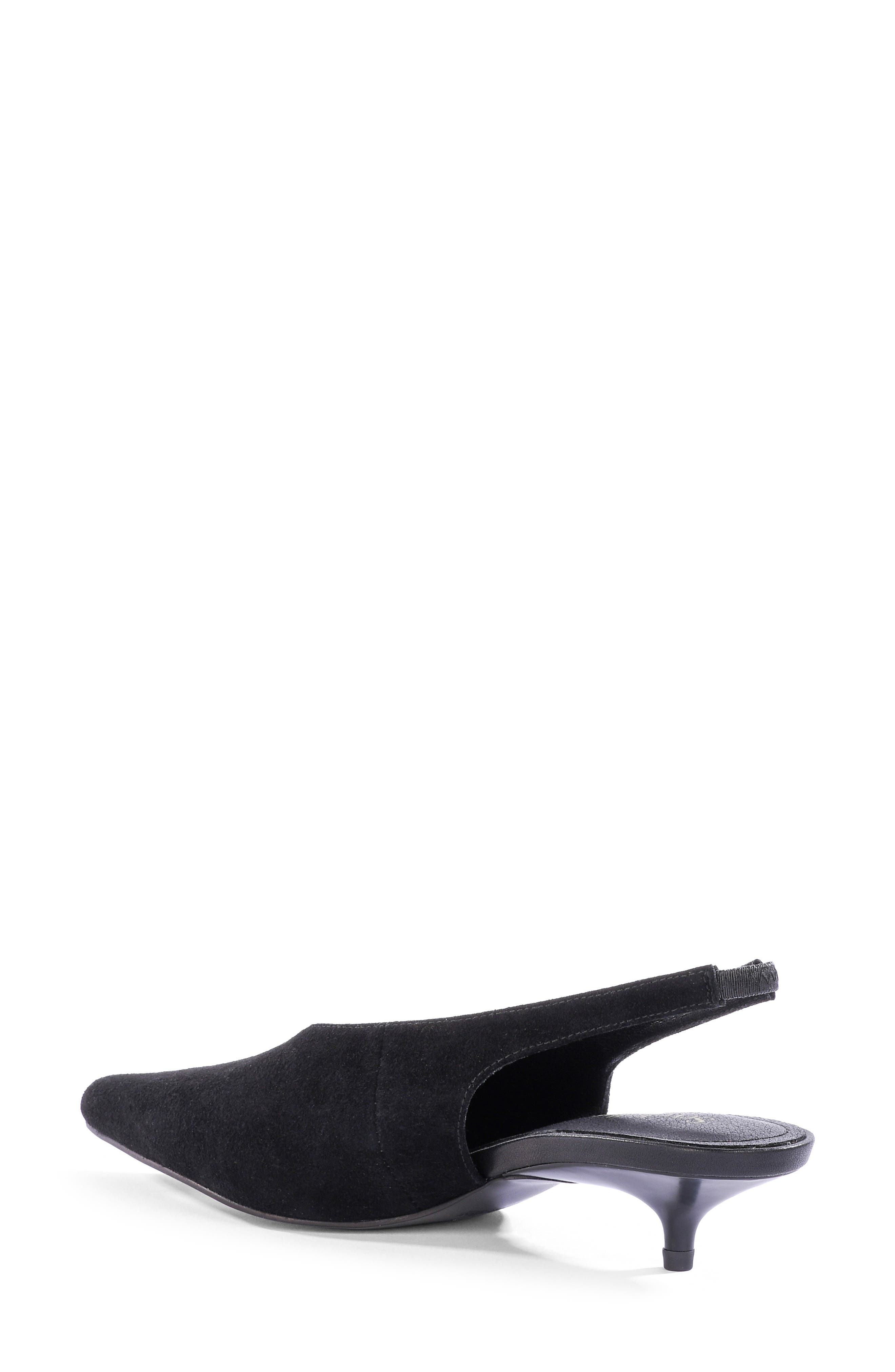 All Day Long Slingback Pump, Alternate, color, BLACK