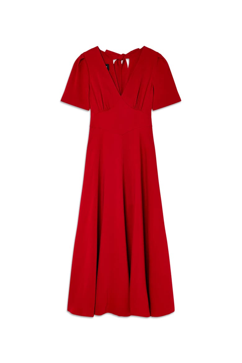 Panel Maxi Dress, Alternate, color, Red