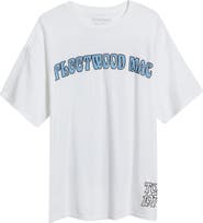 Merch Traffic Fleetwood Mac Oversize Tour Graphic T-Shirt