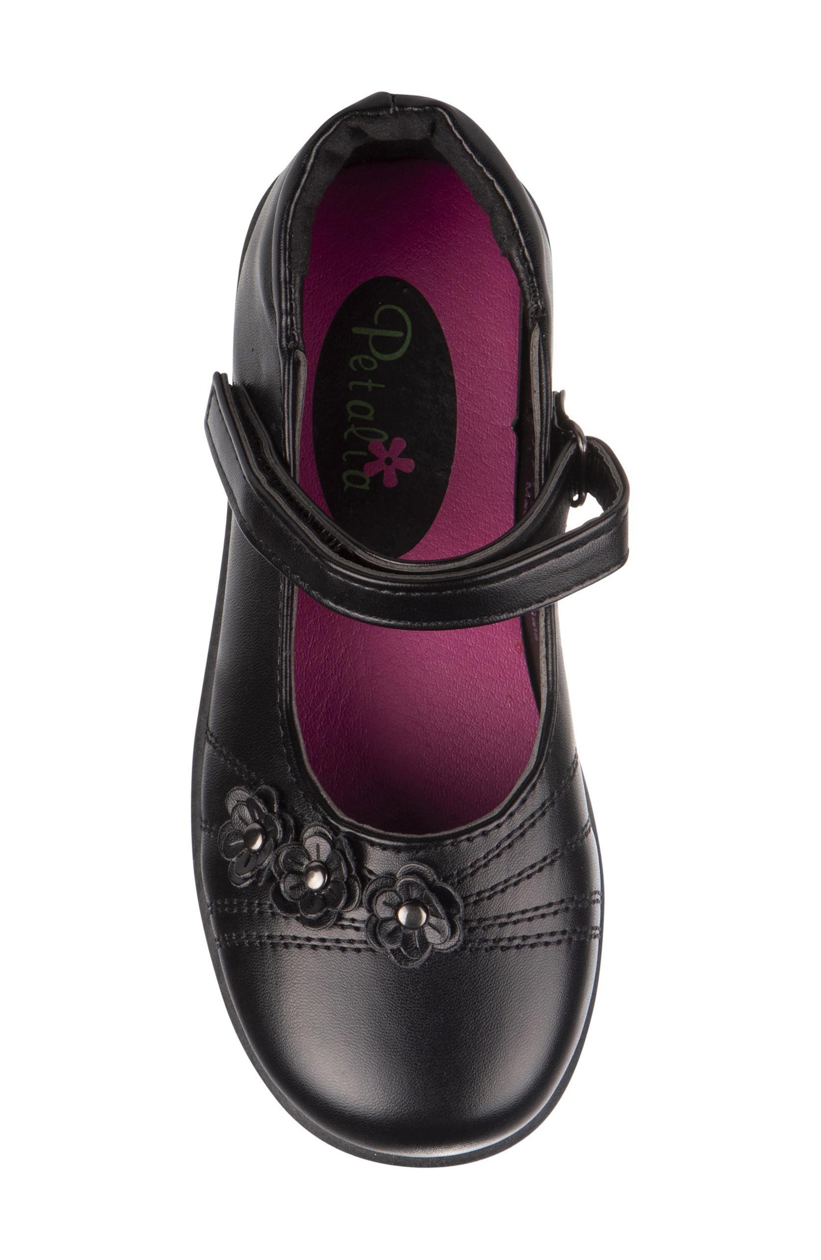 Kids' Mary Jane Flat, Alternate, color, BLACK
