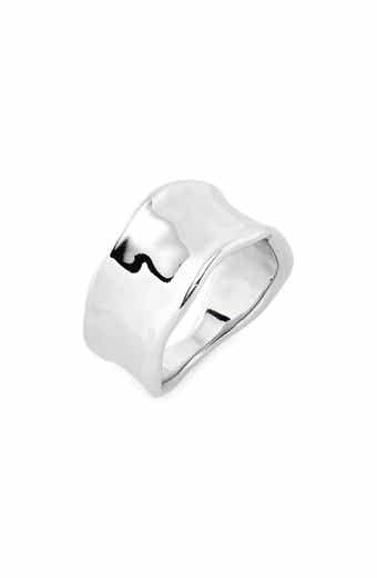 NORDSTROM RACK Molten Wide Band Ring