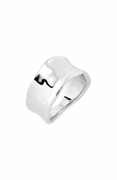 NORDSTROM RACK Molten Wide Band Ring