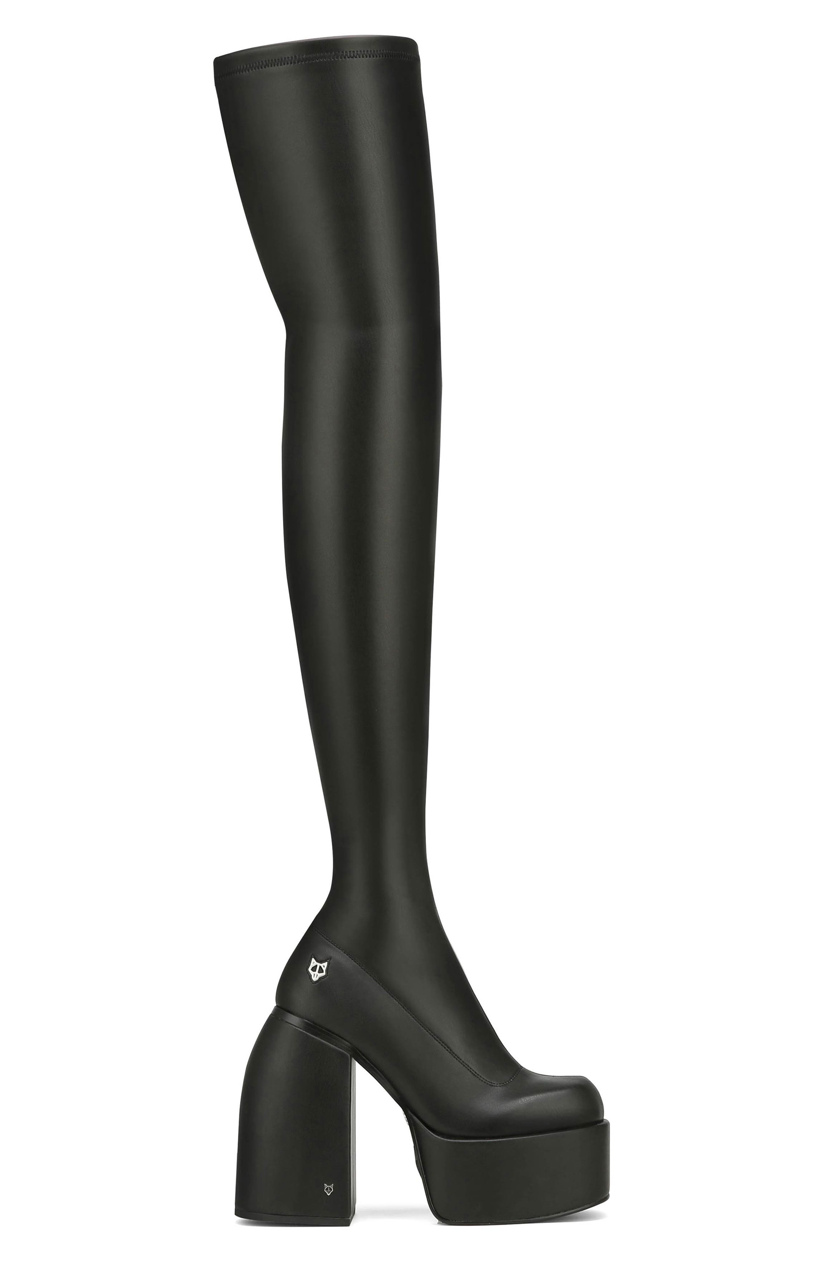 Naked Wolfe Juicy Stretch Platform Tall Boot, Alternate, color, 