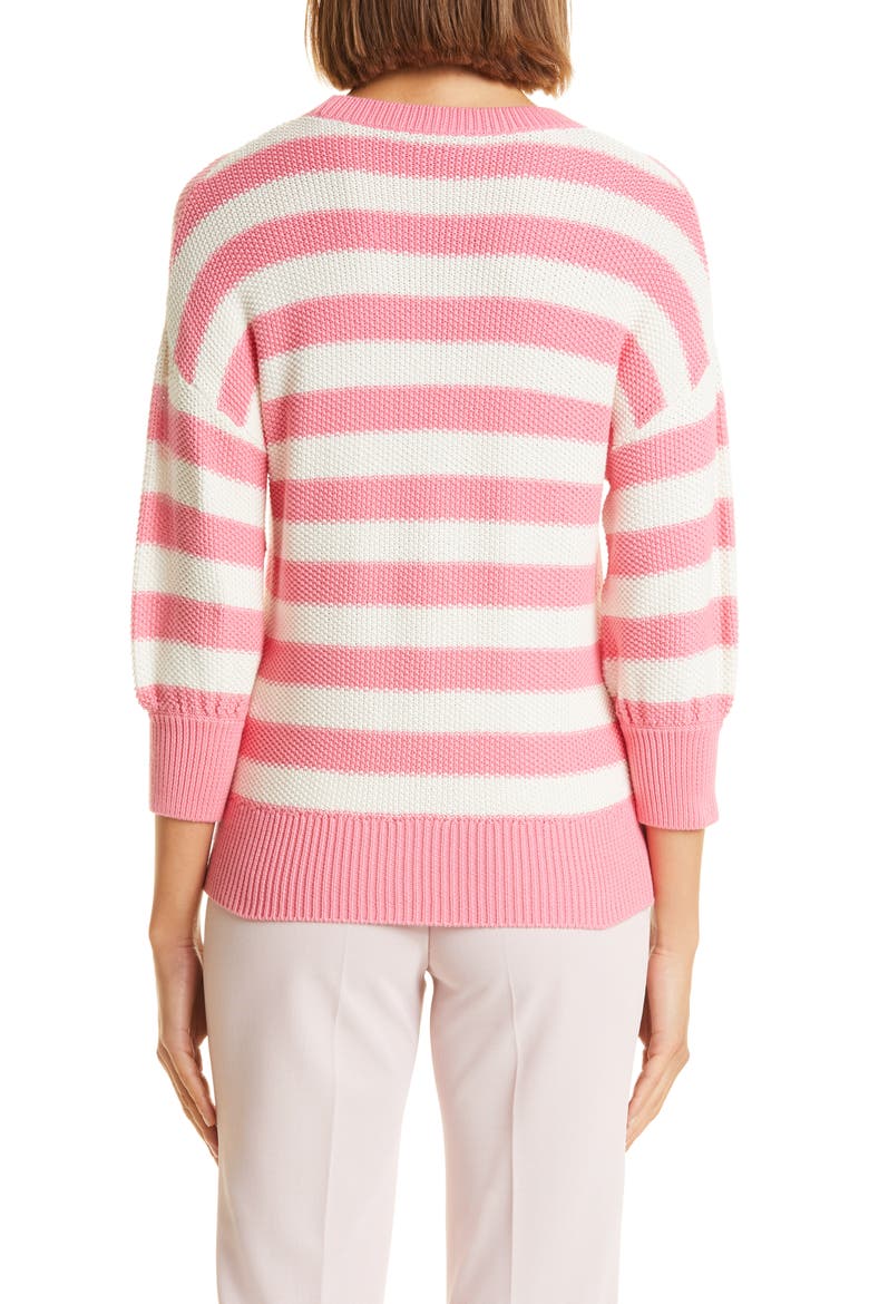 Women's Fevangeline Crewneck Sweater, Alternate, color, PINK LEMONADE FANTASY