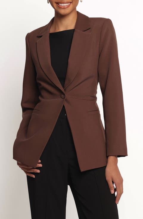 Eliana Tie Waist Blazer