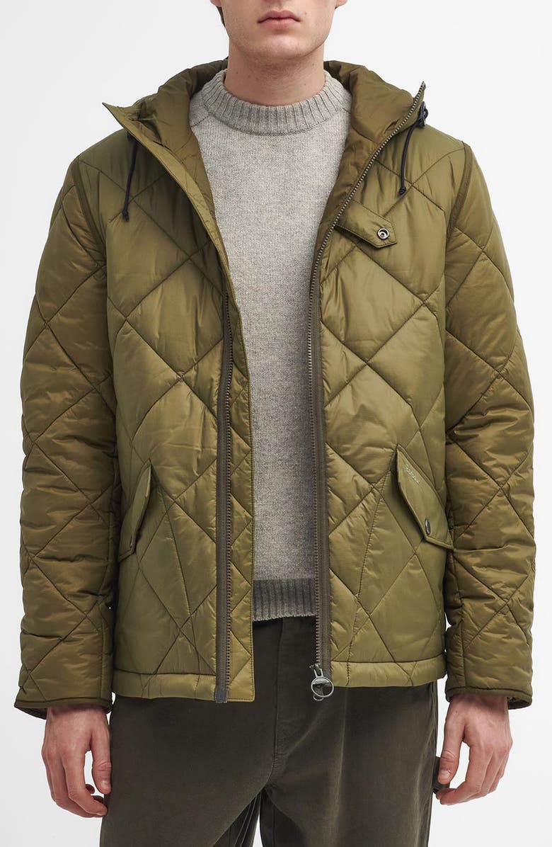 Barbour Endurance Re-Engineered Quilted Nylon Jacket, Main, color, 