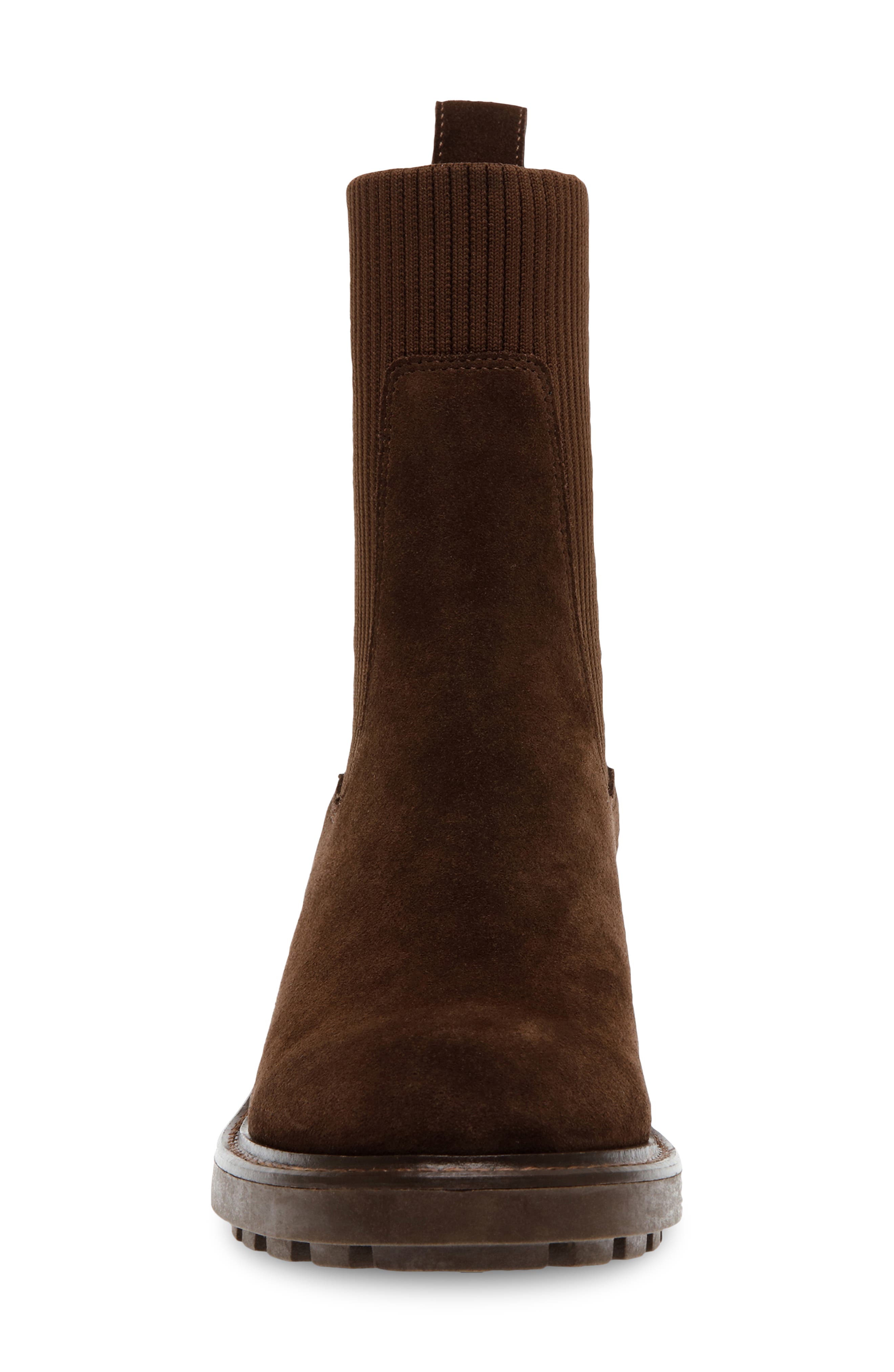 Kiley Platform Bootie, Alternate, color, BROWN SUED