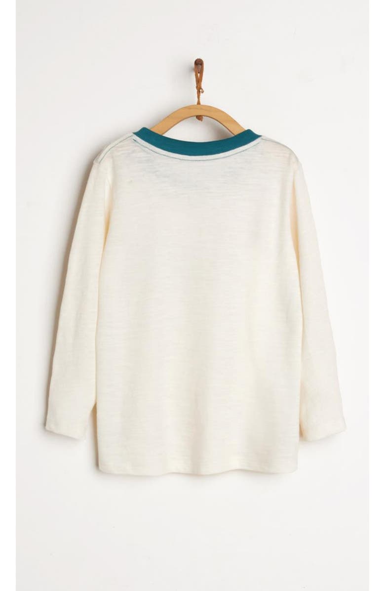 Babycottons T-Shirt Taylor Explorer, Alternate, color, Off White