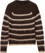 AllSaints Riga Stripe Crewneck Sweater