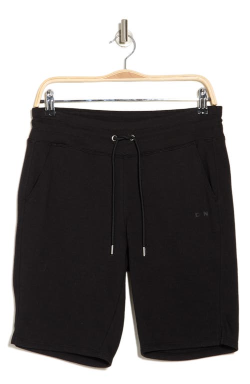 Dkny Bermuda Drawstring Shorts In Black