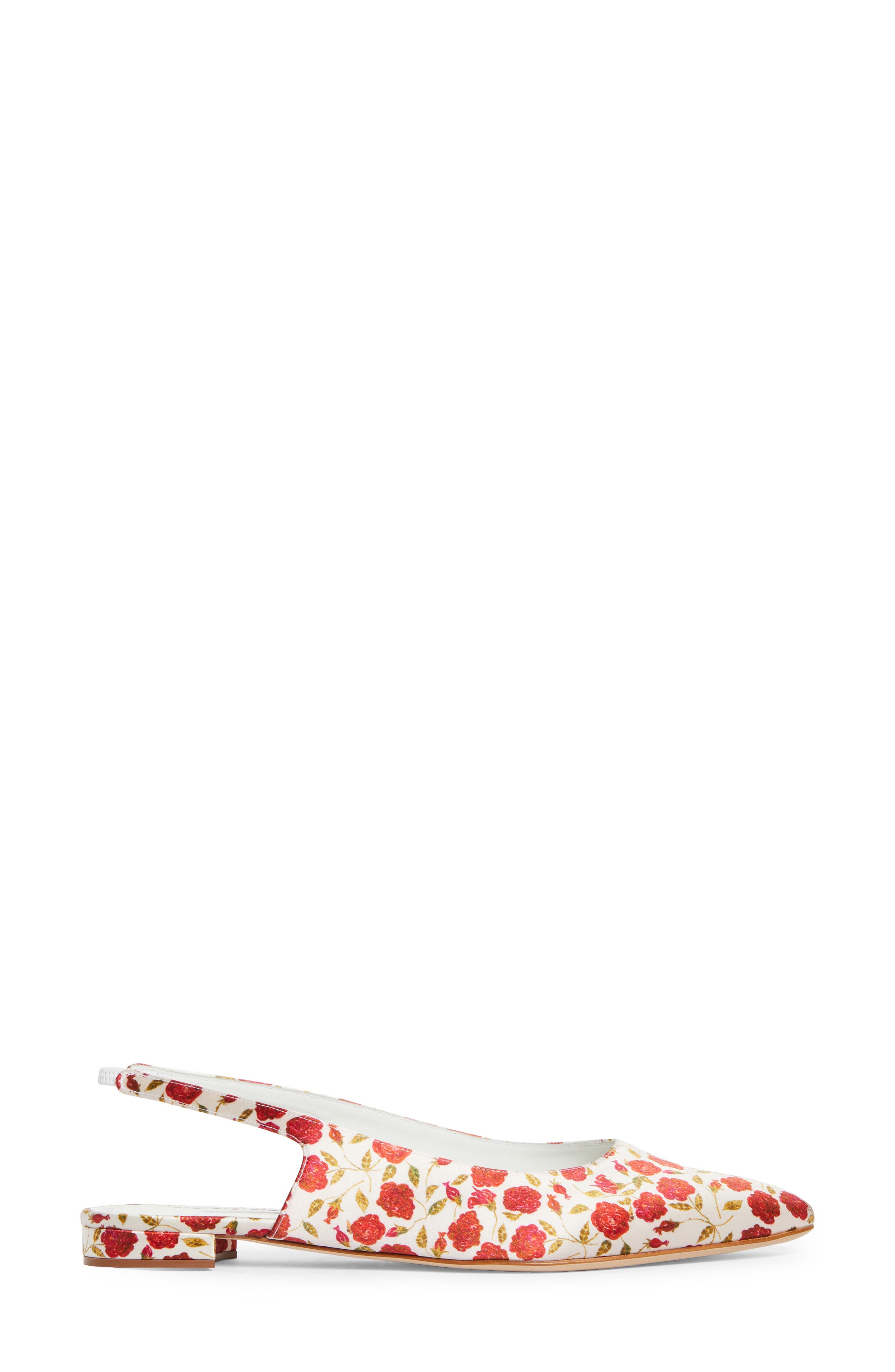 Manolo Blahnik Sawra Slingback Flat, Alternate, color, 