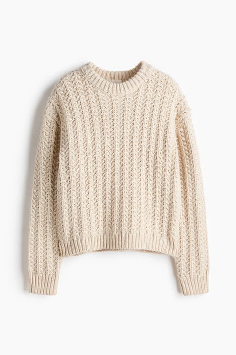 Cable-knit Jumper