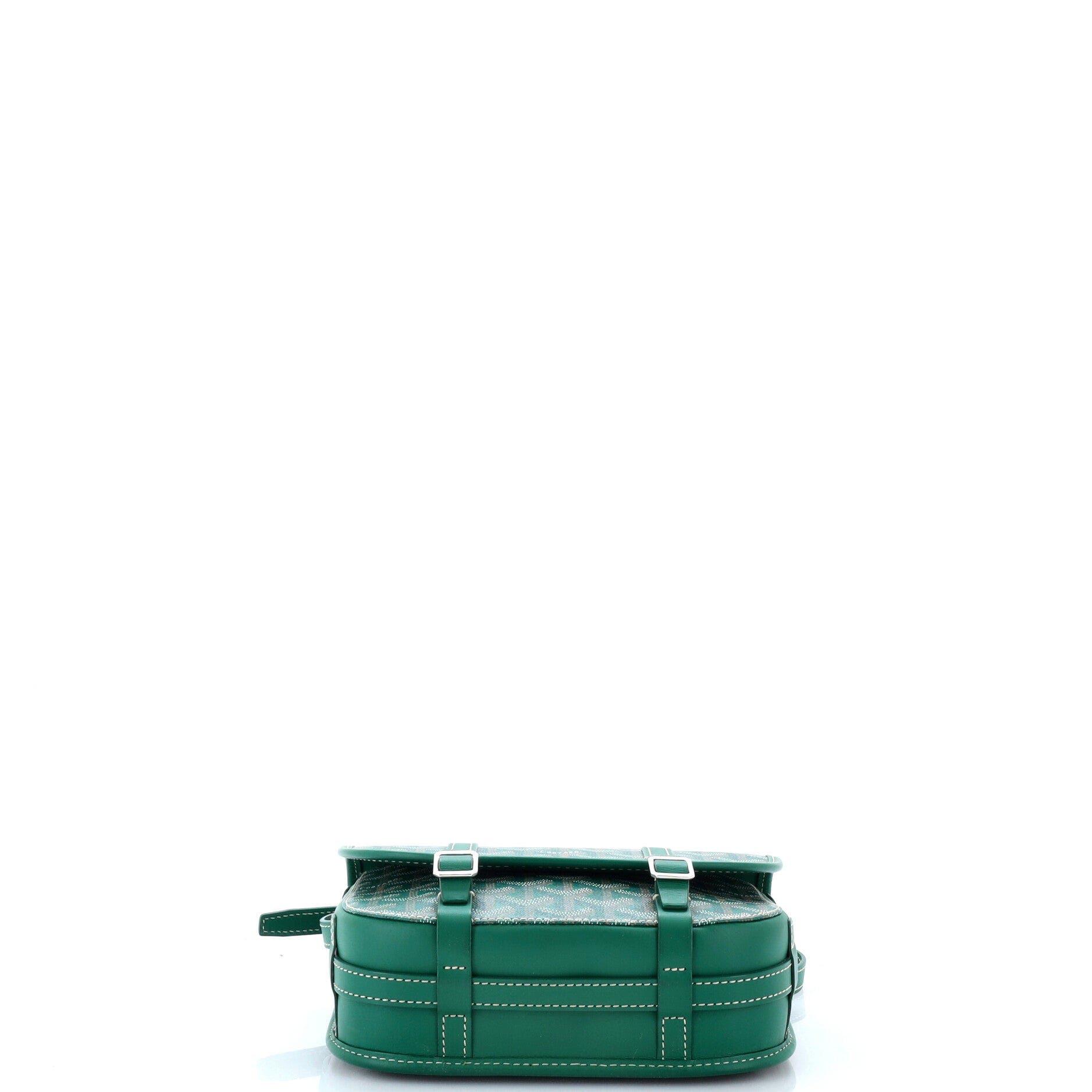 Belvedere Messenger Bag Coated Canvas PM, Alternate, color, Green