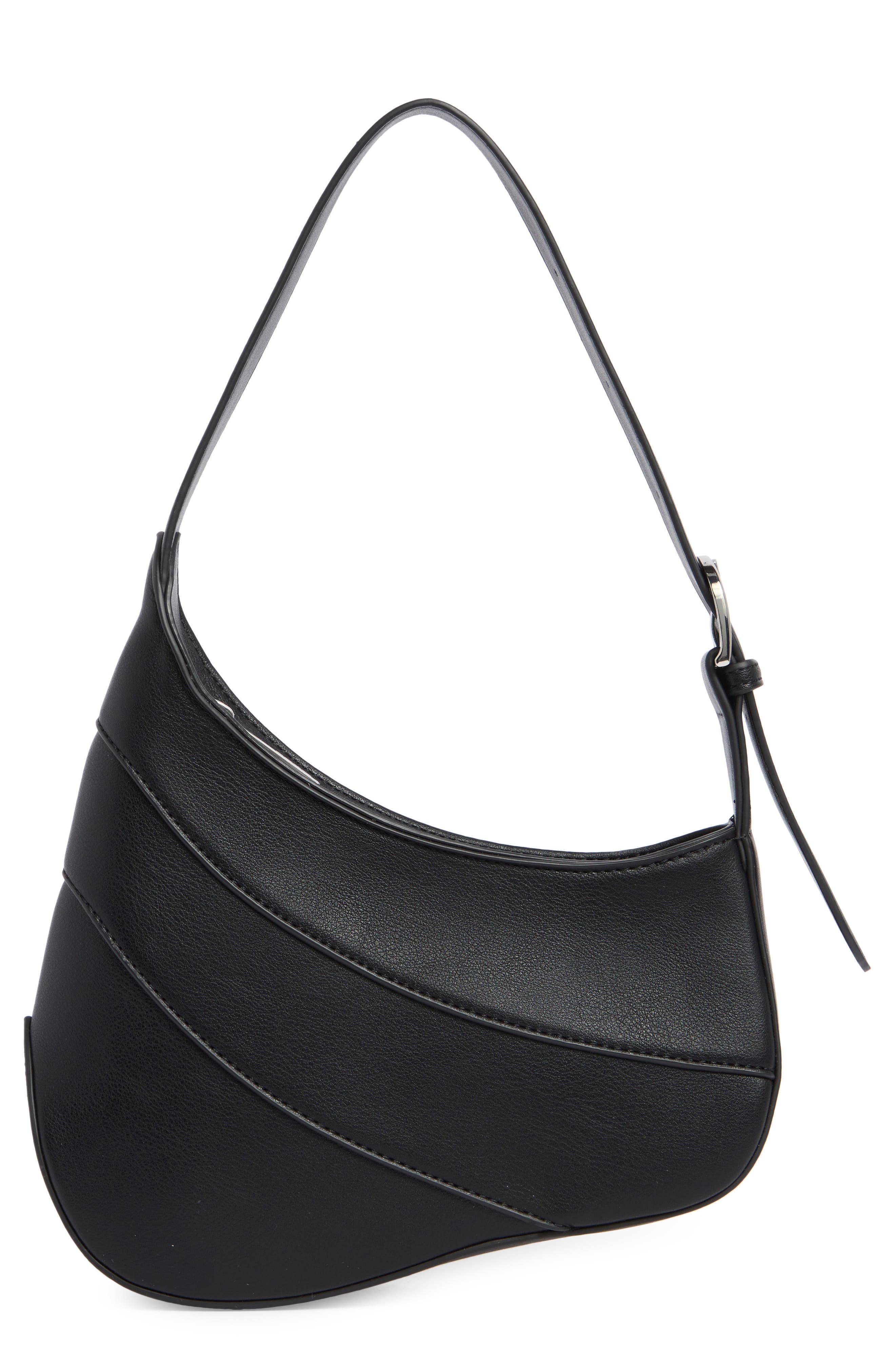 BCBG Layered Asymmetric Shoulder Bag, Main, color, 