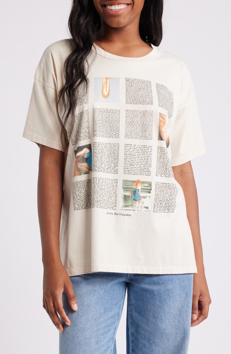 Daydreamer Tori Amos Little Earthquakes Cotton Graphic T-Shirt, Main, color, 