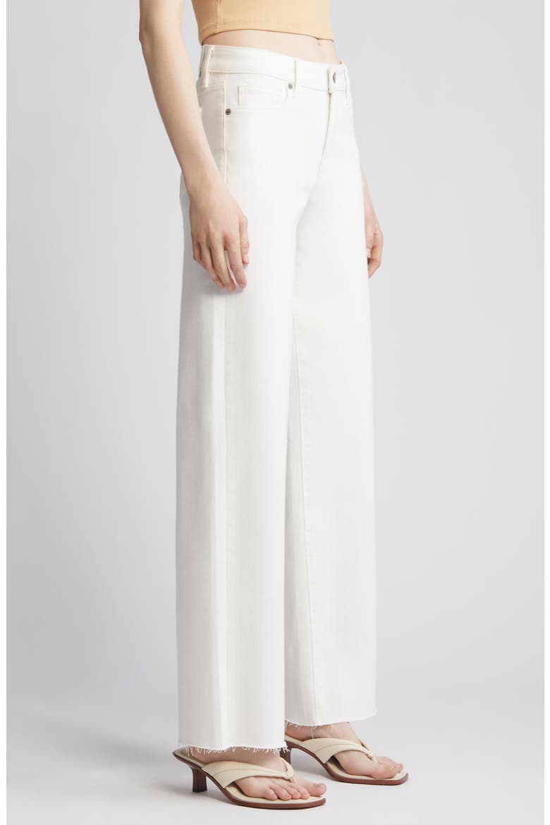 Clean Cut Wide Leg Jeans, Alternate, color, PEARL