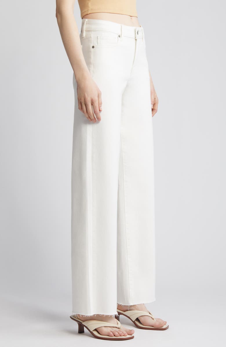 HIDDEN JEANS Clean Cut Wide Leg Jeans, Alternate, color, Pearl