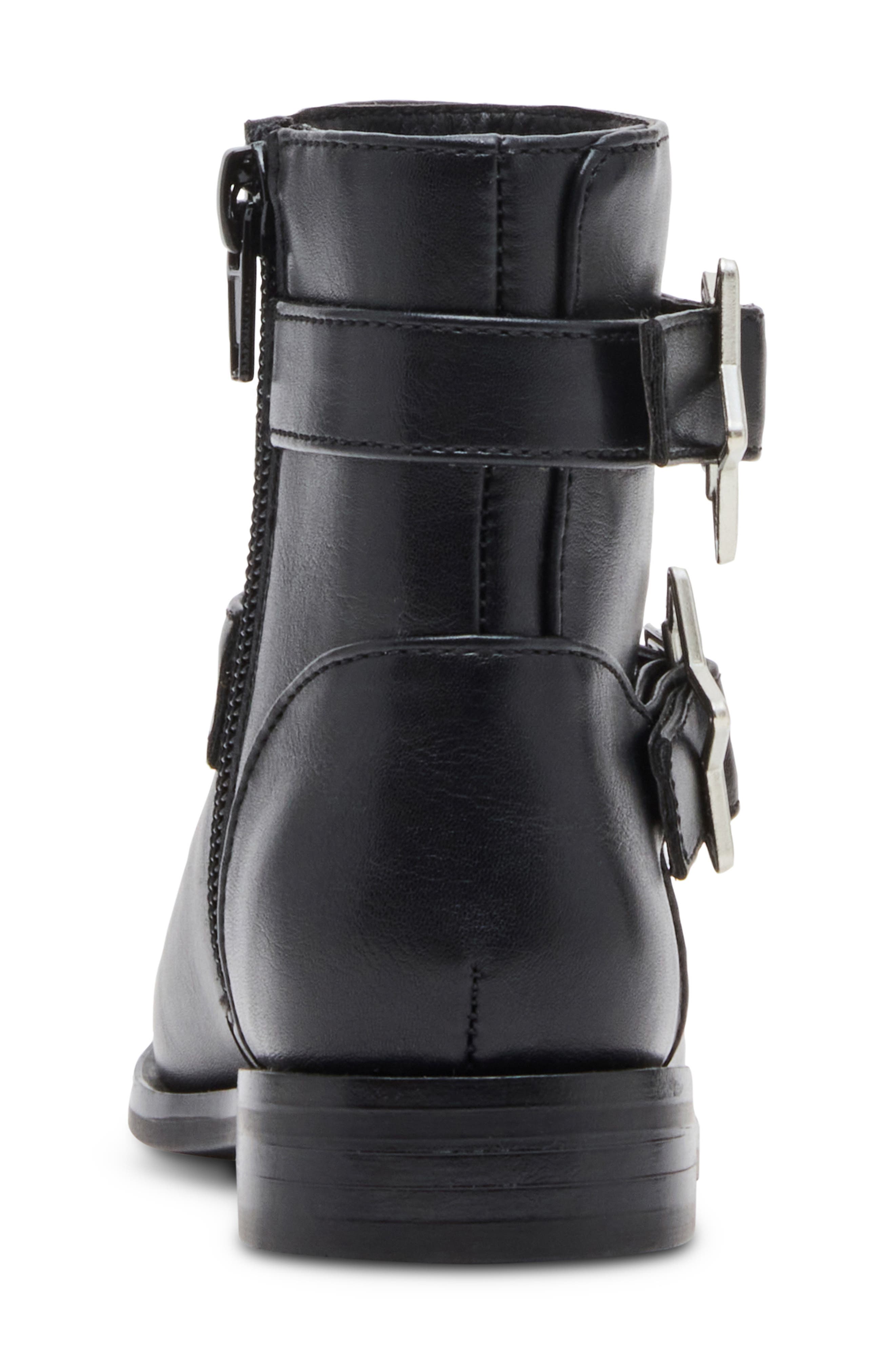 Steve Madden Kids' Trhena Bootie, Alternate, color, Black