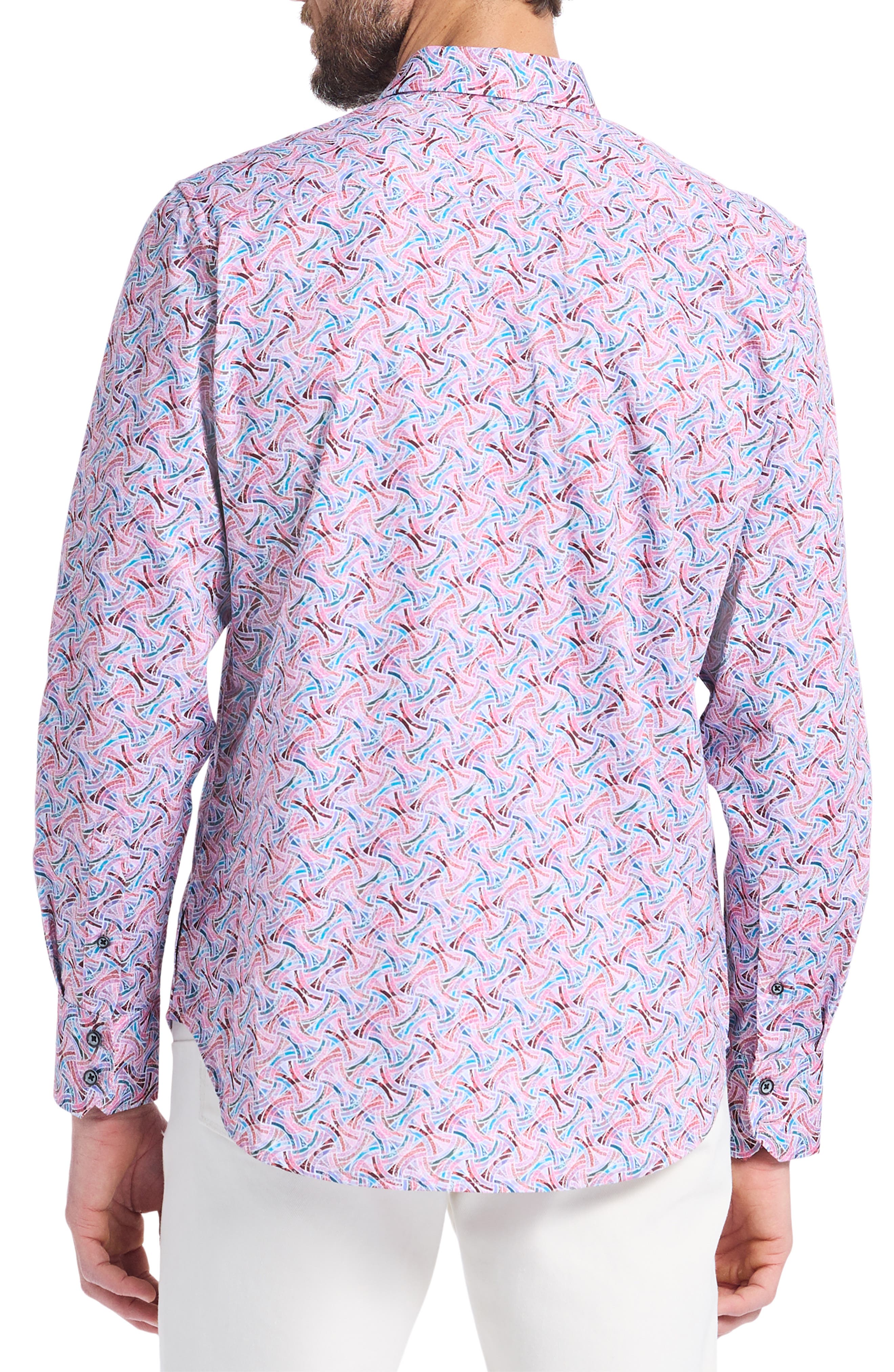 Brucknell Cotton Button-Up Shirt - image 2