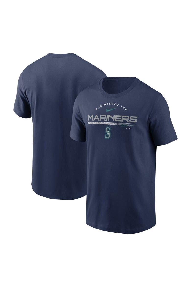 Men's Nike Navy Seattle Mariners Team Engineered Performance T-Shirt, Main, color, Navy