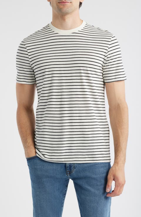 Stripe Crewneck T-Shirt