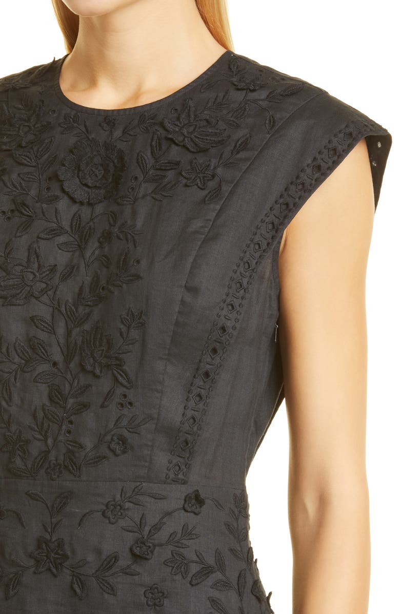 Veronica Beard Kerison Fit & Flare Dress, Alternate, color, 