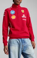 PUMA x 2025 Scuderia Ferrari HP Driver Quarter Zip Pullover