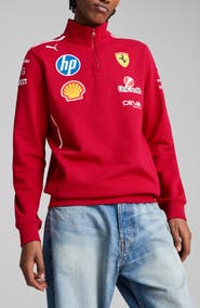 PUMA x 2025 Scuderia Ferrari HP Driver Quarter Zip Pullover