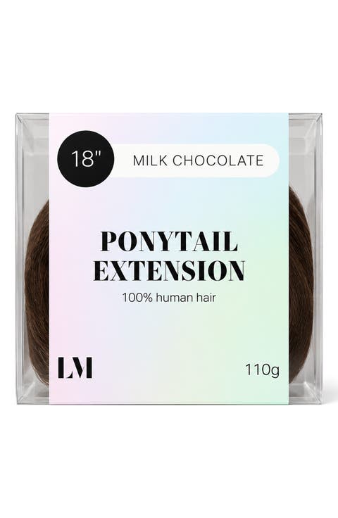18-Inch Human Hair Ponytail Extension