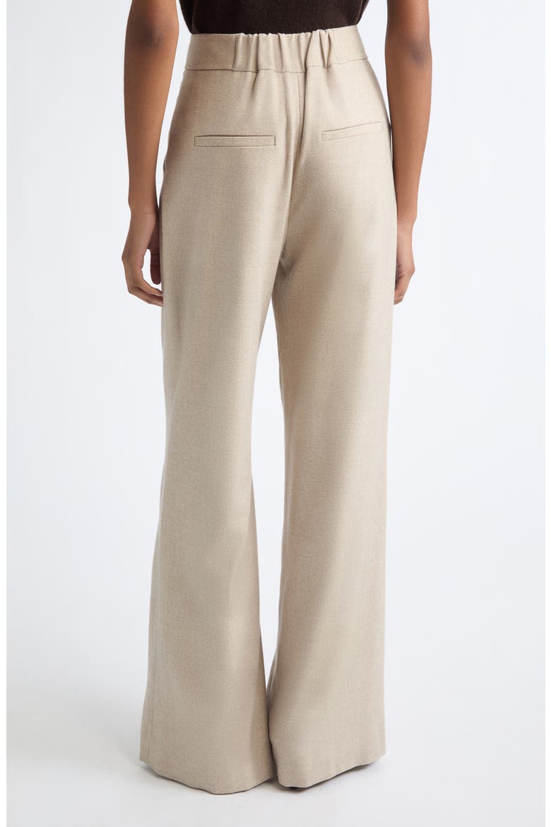 Holt High Waist Wide Leg Pants, Alternate, color, OATMEAL MELANGE