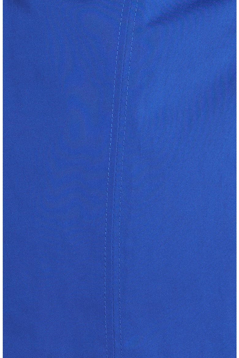 Cotton Blend Short Trench Coat, Alternate, color, ULTRAMARINE