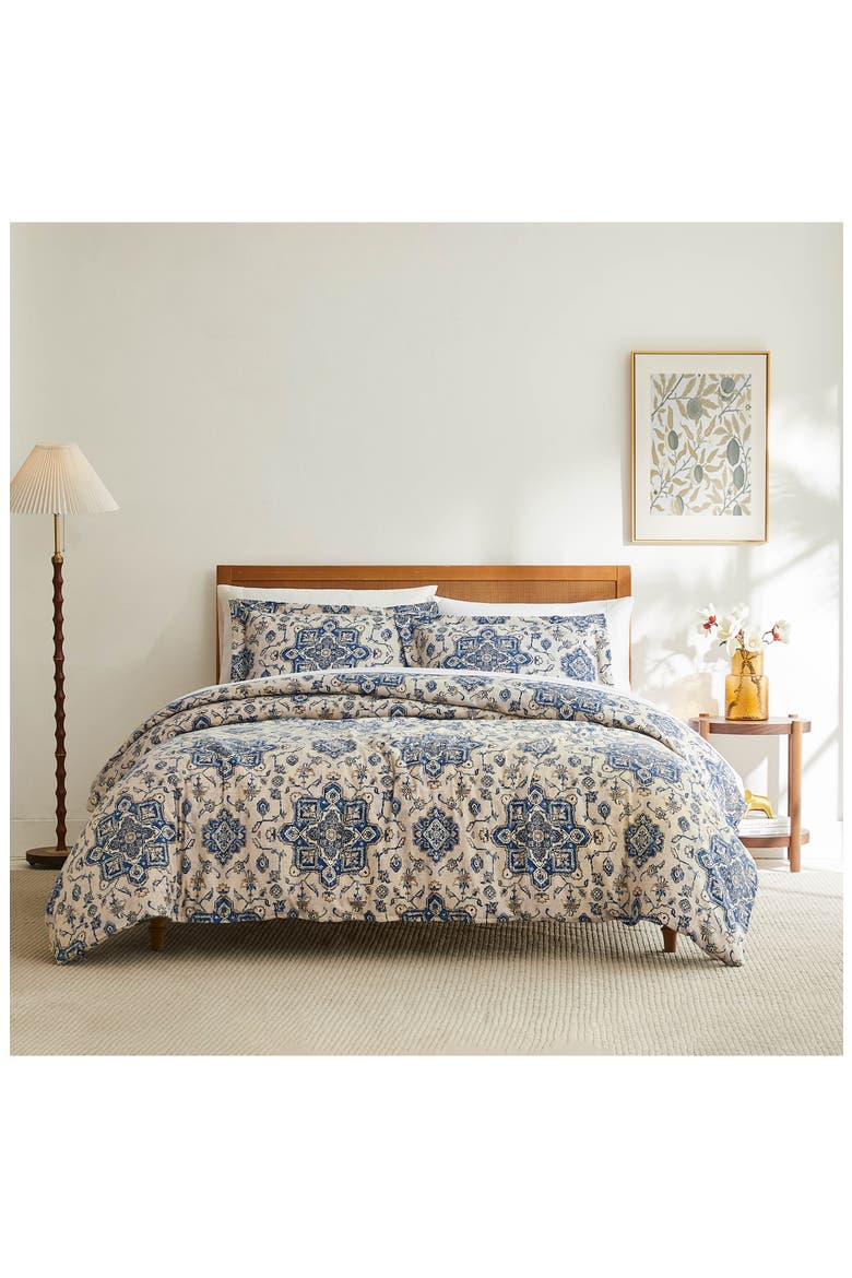 Persia Duvet Cover Set, Alternate, color, INDIGO