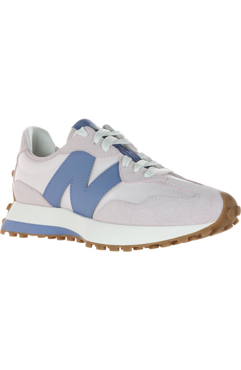 New Balance 327 Sneaker, Main, color, Pink Salt/ Fairweather Blue