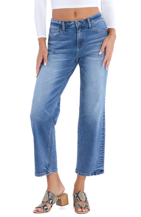 Mid Rise Boyfriend Jeans