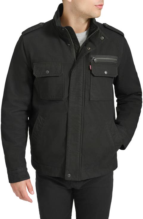 Washed Cotton Utility Jacket