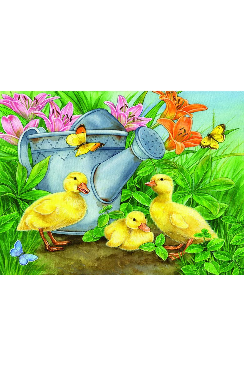 Ducklings and Butterflies 300 piece Jigsaw Puzzle for Adults, Alternate, color, Multicolor